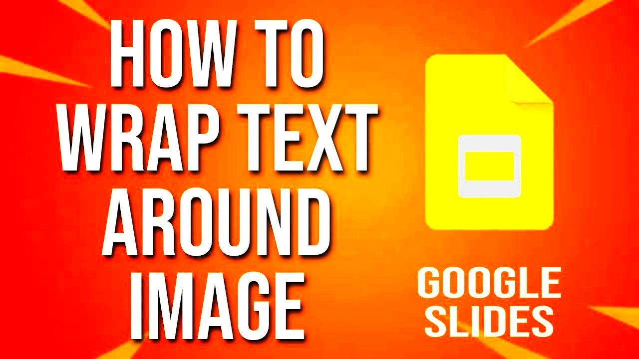 How To Wrap Text Around Image Google Slides Tutorial  YouTube