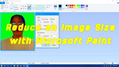 How to Resize an Image in Microsoft Paint  YouTube