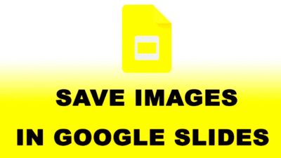 How to Save Images from Google Slides  YouTube