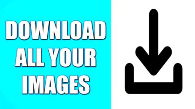 How to Download ALL Images From a Website at once  YouTube