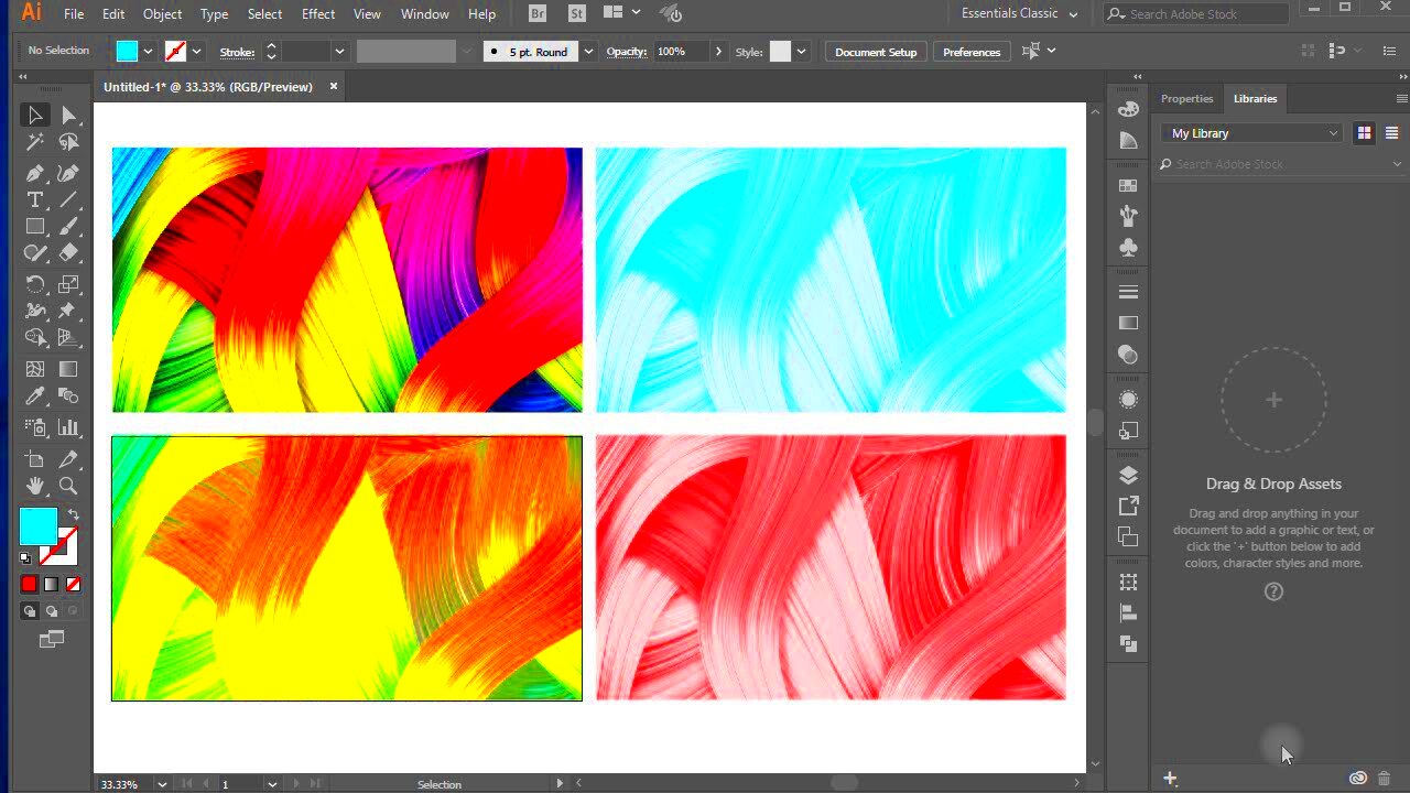 How to Change Image Colors  Illustrator Trick  YouTube