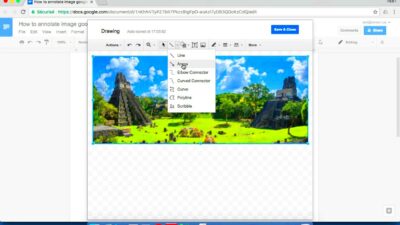 How to annotate image Google Docs  YouTube