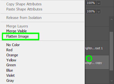 How To Flatten An Image In Photoshop Complete Guide