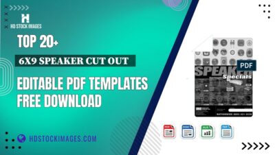 Top 20+ 6x9 Speaker Cut Out   Editable PDF Templates Free Download