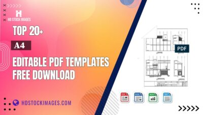 Top 20+ A4   Editable PDF Templates Free Download