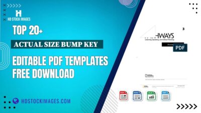 Top 20+ Actual Size Bump Key   Editable PDF Templates Free Download