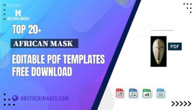 Top 20+ African Mask   Editable PDF Templates Free Download