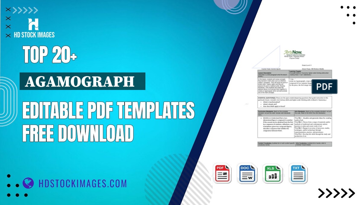 Top 20+ Agamograph   Editable PDF Templates Free Download