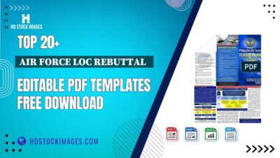 Top 20+ Air Force Loc Rebuttal   Editable PDF Templates Free Download