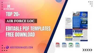 Top 20+ Air Force Loc   Editable PDF Templates Free Download