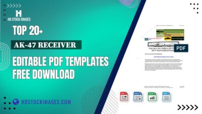 Top 20+ Ak-47 Receiver   Editable PDF Templates Free Download