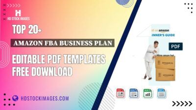 Top 20+ Amazon Fba Business Plan Editable PDF Templates Free Download