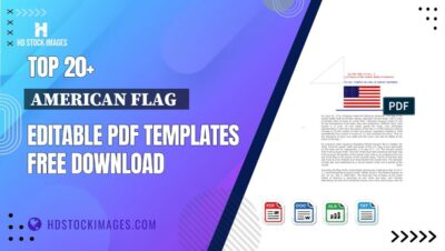 Top 20+ American Flag Editable PDF Templates Free Download