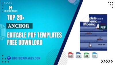 Top 20+ Anchor   Editable PDF Templates Free Download