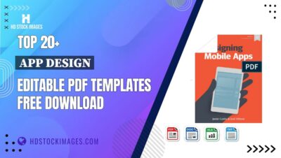 Top 20+ App Design Editable PDF Templates Free Download