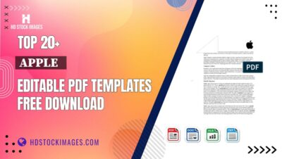 Top 20+ Apple   Editable PDF Templates Free Download