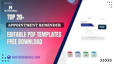 Top 20+ Appointment Reminder   Editable PDF Templates Free Download