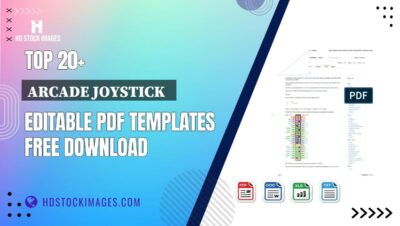 Top 20+ Arcade Joystick   Editable PDF Templates Free Download