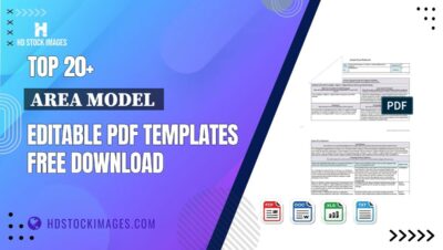 Top 20+ Area Model  Editable PDF Templates Free Download