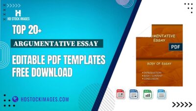 Top 20+ Argumentative Essay   Editable PDF Templates Free Download