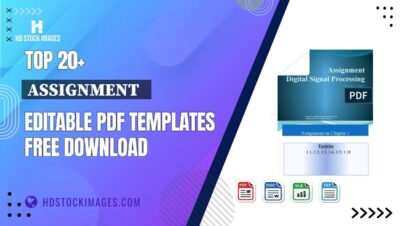 Top 20+ Assignment   Editable PDF Templates Free Download