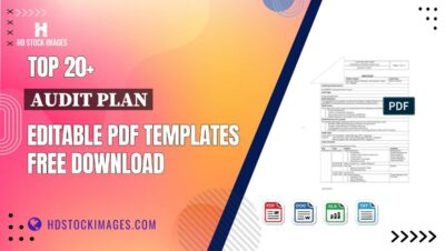 Top 20+ Audit Plan Editable PDF Templates Free Download