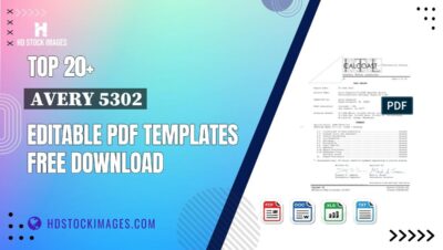 Top 20+ Avery 5302 Editable PDF Templates Free Download