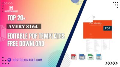 Top 20+ Avery 8164 Editable PDF Templates Free Download