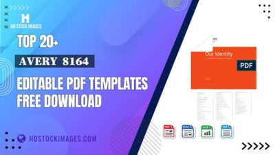 Top 20+ Avery  8164  Editable PDF Templates Free Download