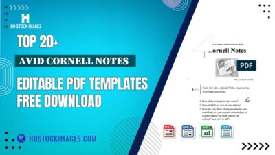 Top 20+ Avid Cornell Notes   Editable PDF Templates Free Download