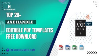 Top 20+ Axe Handle Editable PDF Templates Free Download