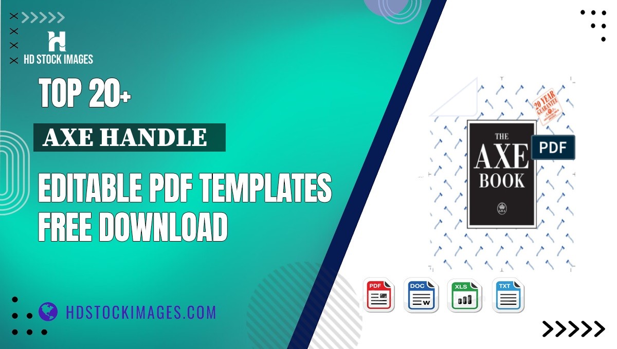 Top 20+ Axe Handle   Editable PDF Templates Free Download