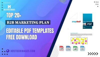 Top 20+ B2b Marketing Plan Editable PDF Templates Free Download