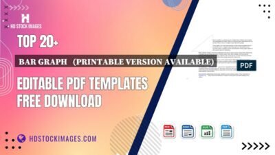 Top 20+ Bar Graph   (printable Version Available) Editable PDF Templates Free Download