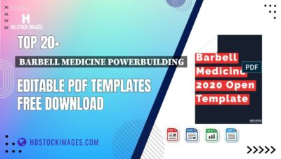 Top 20+ Barbell Medicine Powerbuilding Editable PDF Templates Free Download