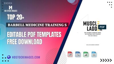 Top 20+ Barbell Medicine Training S  Editable PDF Templates Free Download