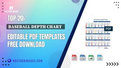 Top 20+ Baseball Depth Chart   Editable PDF Templates Free Download