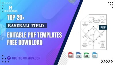 Top 20+ Baseball Field   Editable PDF Templates Free Download