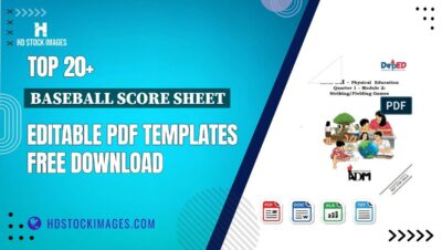 Top 20+ Baseball Score Sheet Editable PDF Templates Free Download