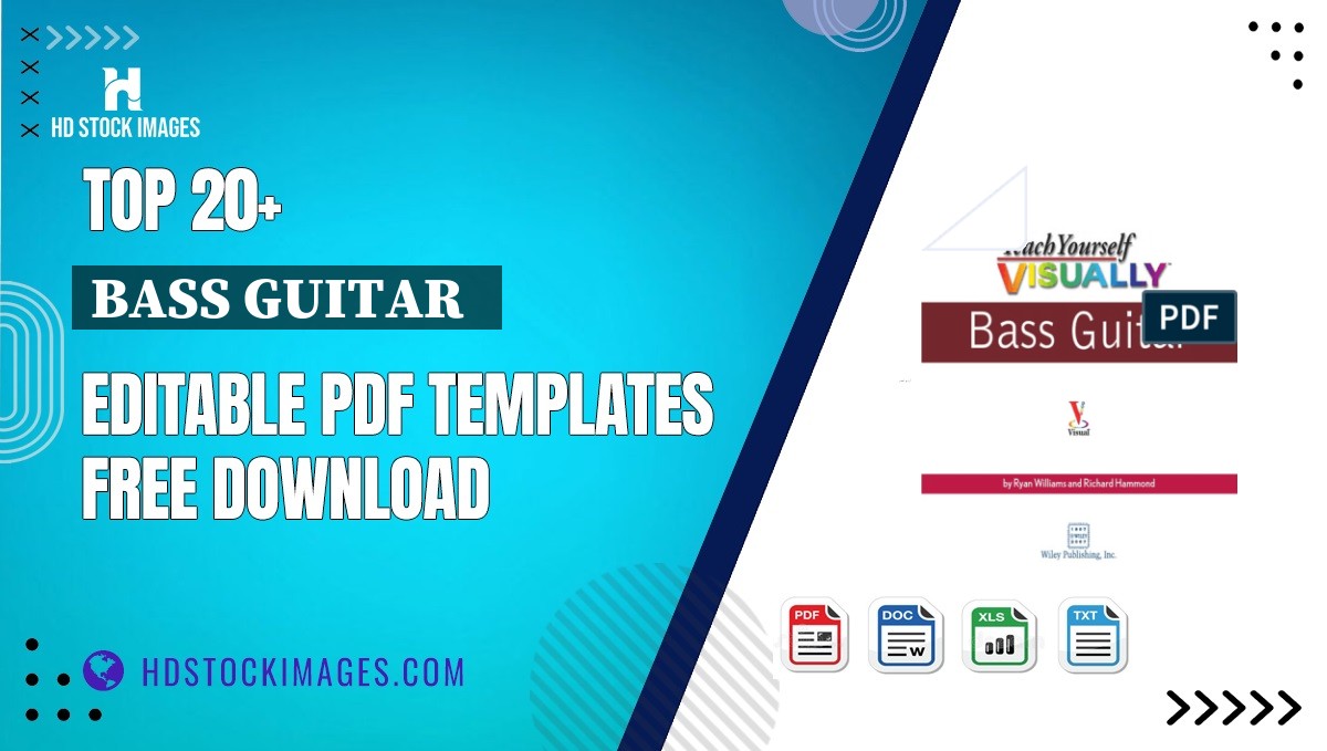 Top 20+ Bass Guitar   Editable PDF Templates Free Download