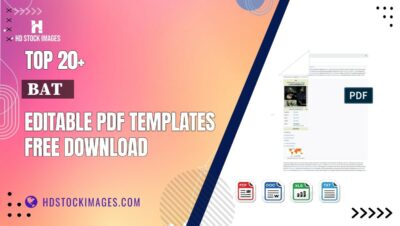 Top 20+ Bat   Editable PDF Templates Free Download