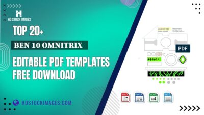 Top 20+ Ben 10 Omnitrix Editable PDF Templates Free Download