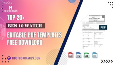 Top 20+ Ben 10 Watch Editable PDF Templates Free Download