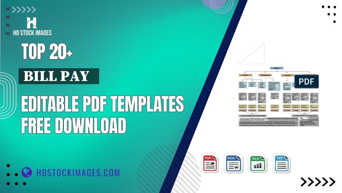 Top 20+ Bill Pay   Editable PDF Templates Free Download