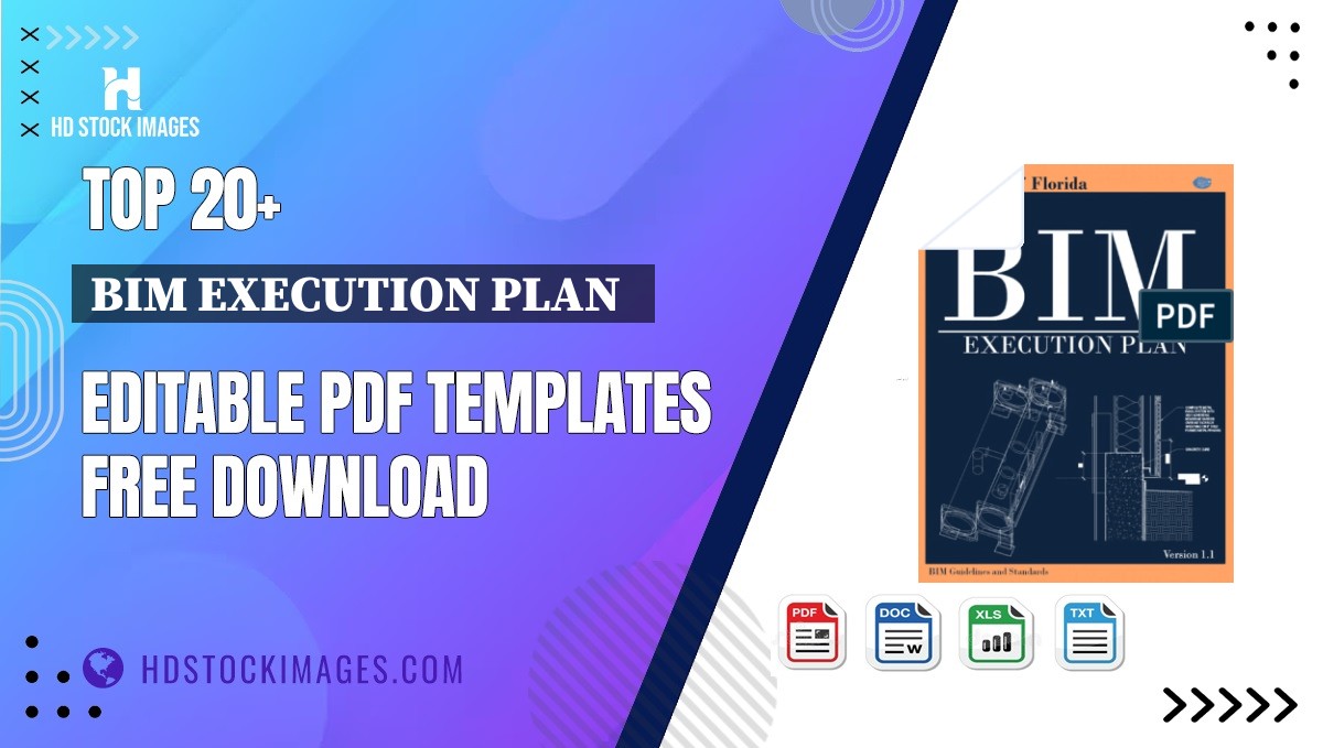 Top 20+ Bim Execution Plan   Editable PDF Templates Free Download