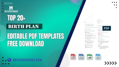 Top 20+ Birth Plan   Editable PDF Templates Free Download