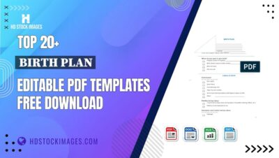 Top 20+ Birth Plan Editable PDF Templates Free Download