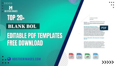 Top 20+ Blank Bol Editable PDF Templates Free Download