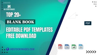 Top 20+ Blank Book Editable PDF Templates Free Download