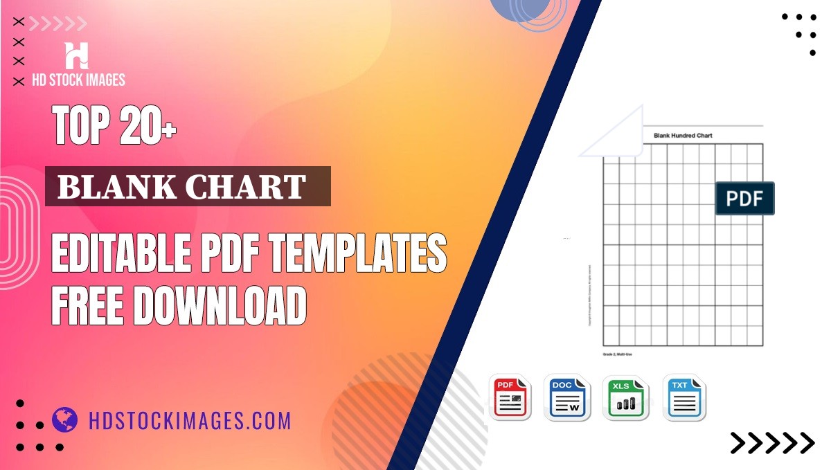 Top 20+ Blank Chart   Editable PDF Templates Free Download